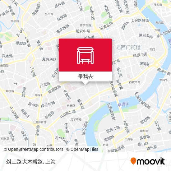 斜土路大木桥路地图