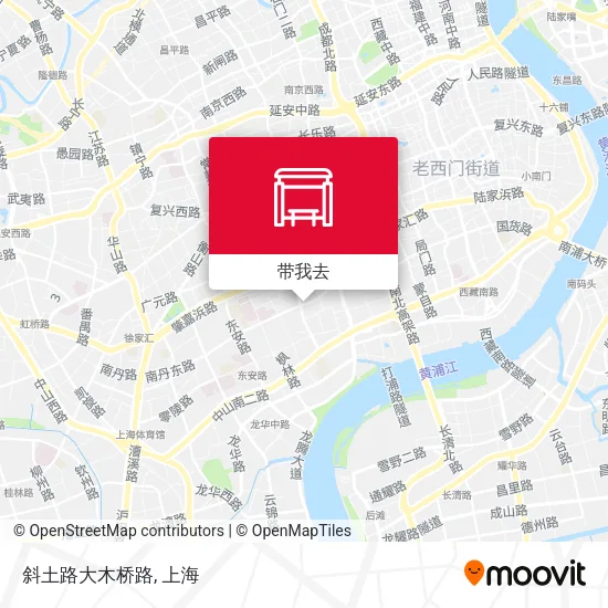 斜土路大木桥路地图