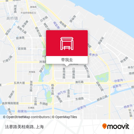 法赛路美桂南路地图