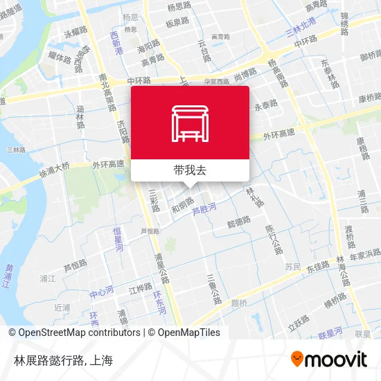 林展路懿行路地图