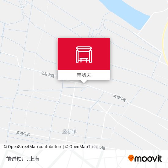 前进锁厂地图