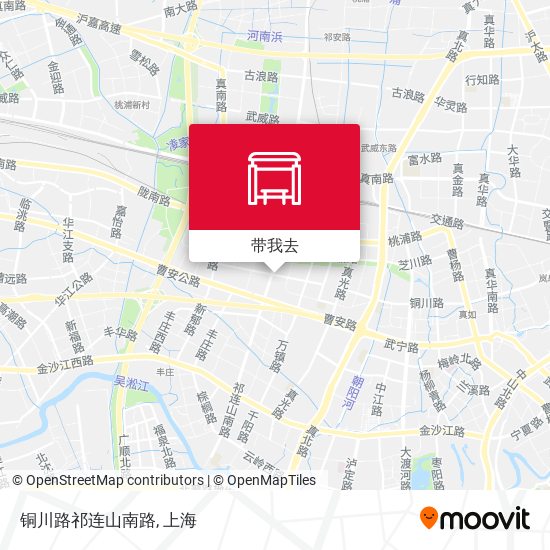铜川路祁连山南路地图
