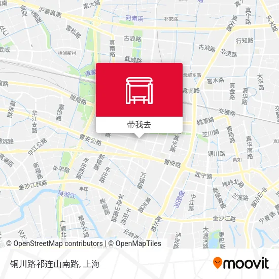 铜川路祁连山南路地图