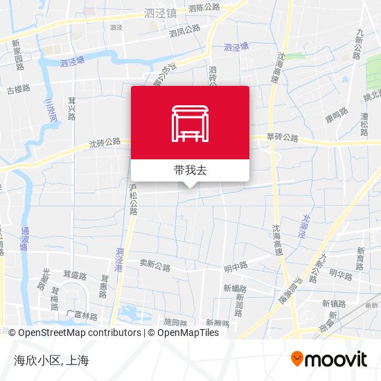 海欣小区地图