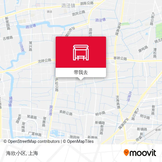 海欣小区地图