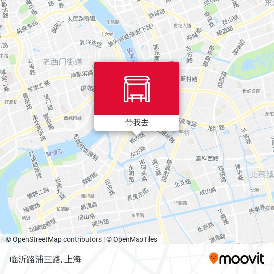 临沂路浦三路地图