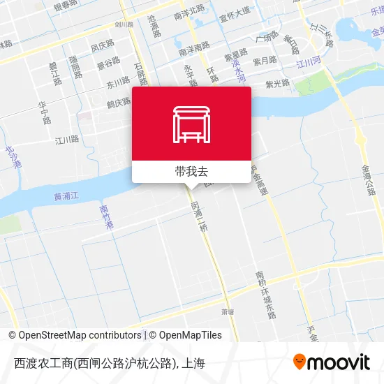 西渡农工商(西闸公路沪杭公路)地图