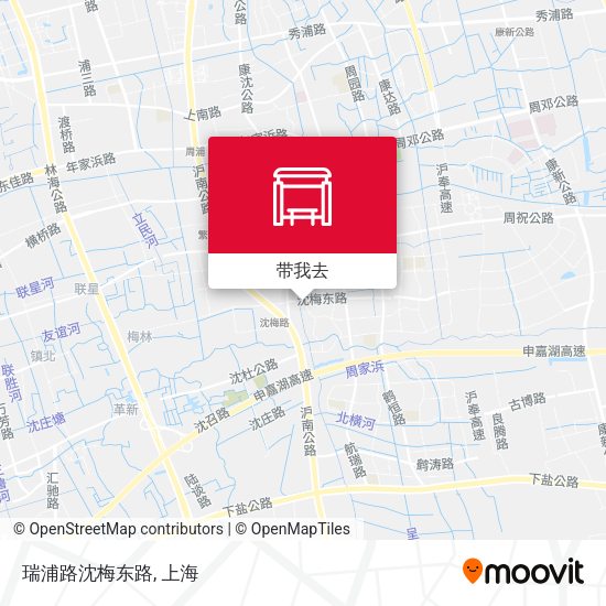 瑞浦路沈梅东路地图