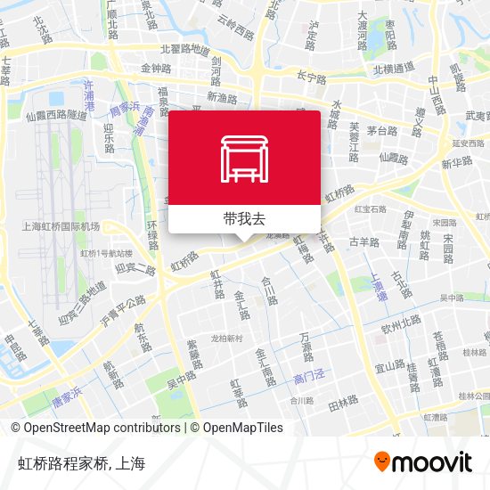 虹桥路程家桥地图