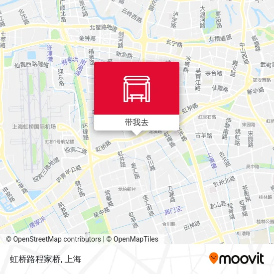 虹桥路程家桥地图
