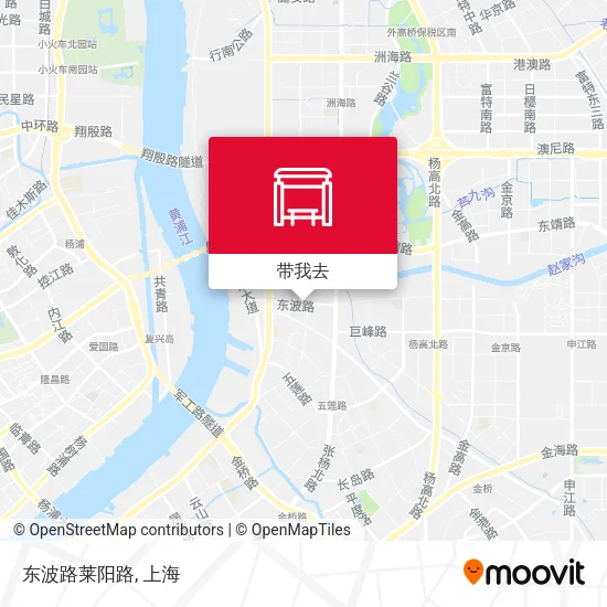 东波路莱阳路地图
