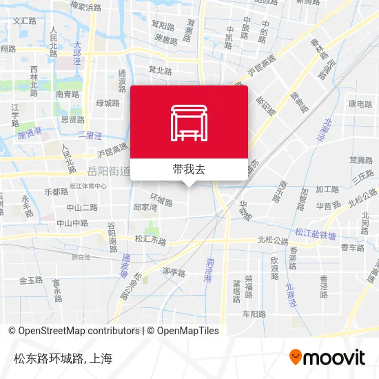 松东路环城路地图