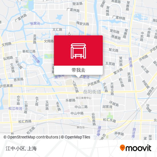 江中小区地图