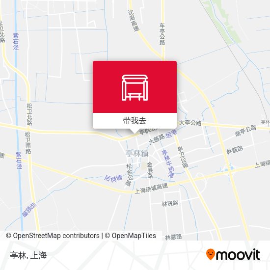 亭林地图