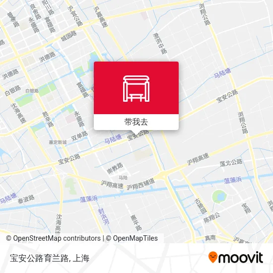 宝安公路育兰路地图