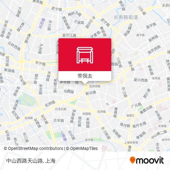 中山西路天山路地图