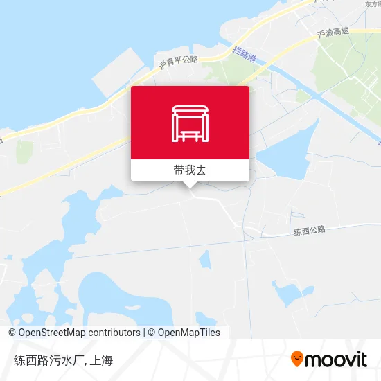 练西路污水厂地图