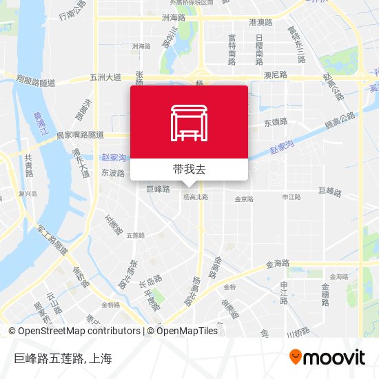 巨峰路五莲路地图