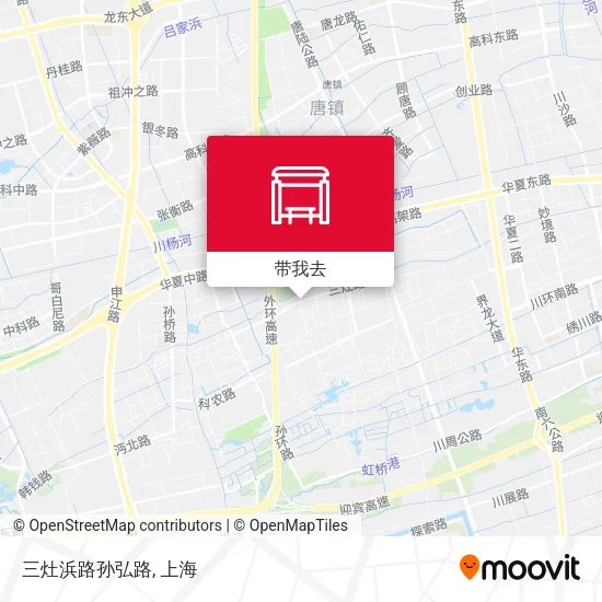 三灶浜路孙弘路地图