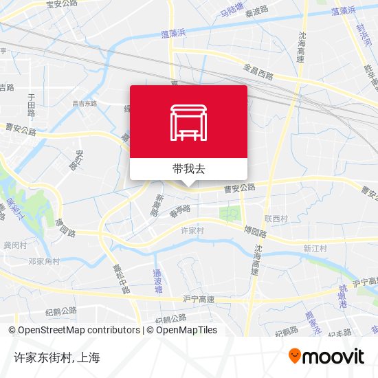 许家东街村地图