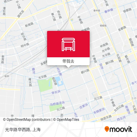 光华路华西路地图