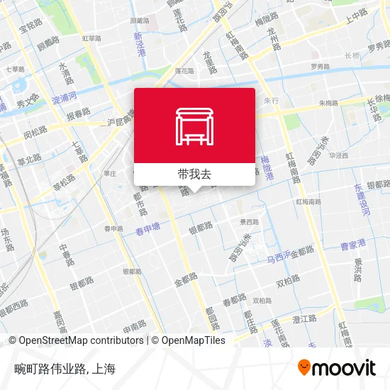 畹町路伟业路地图