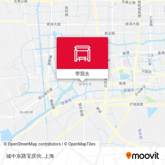 城中东路宝庆街地图