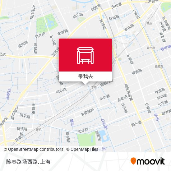 陈春路场西路地图