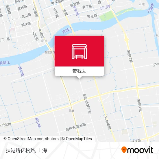 扶港路亿松路地图