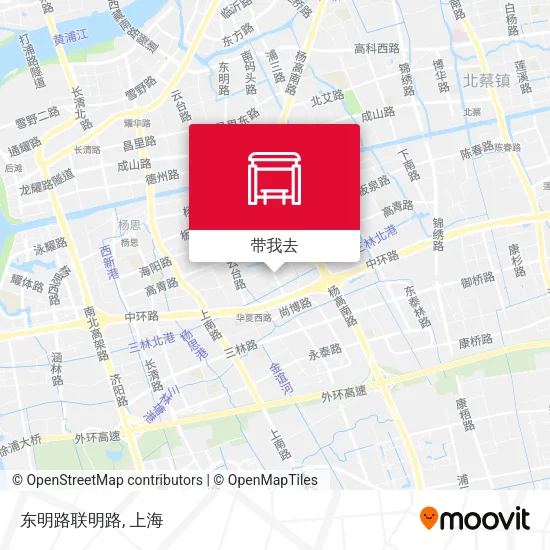 东明路联明路地图
