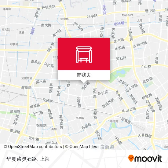 华灵路灵石路地图