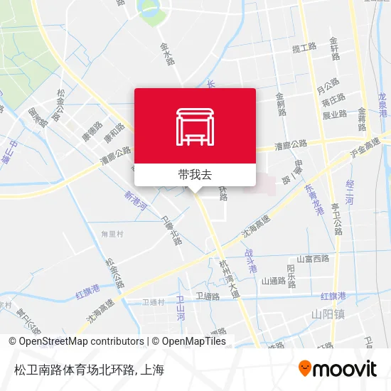 松卫南路体育场北环路地图