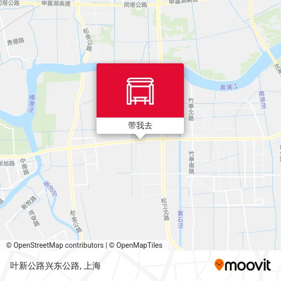 叶新公路兴东公路地图
