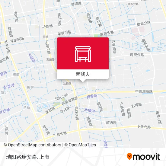 瑞阳路瑞安路地图