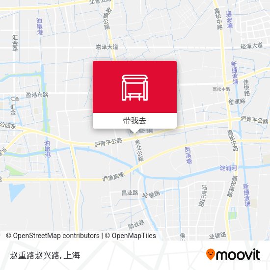 赵重路赵兴路地图