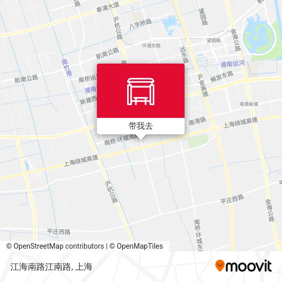 江海南路江南路地图