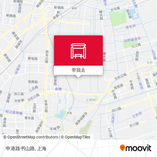 申港路书山路地图