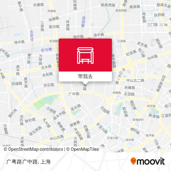 广粤路广中路地图
