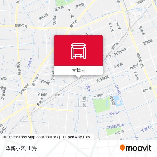 华新小区地图