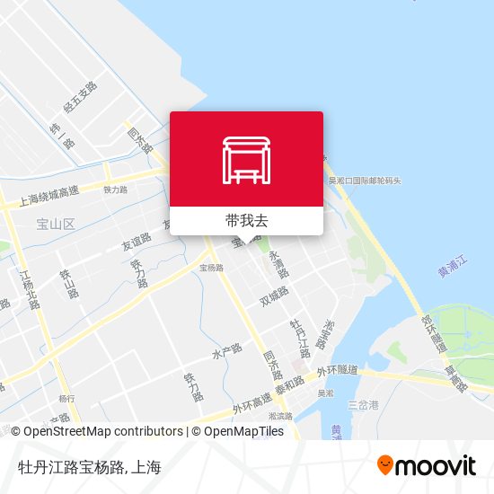 牡丹江路宝杨路地图
