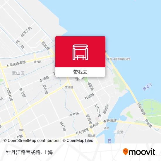 牡丹江路宝杨路地图