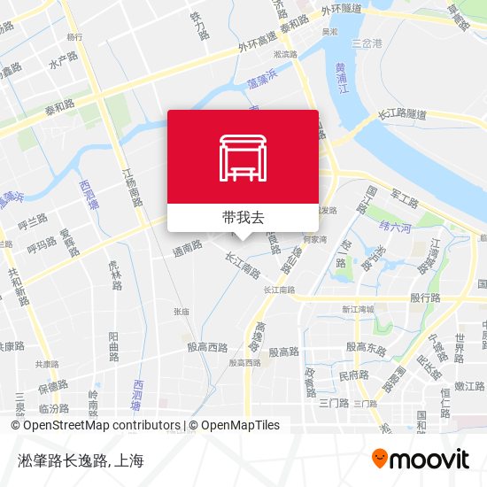 淞肇路长逸路地图