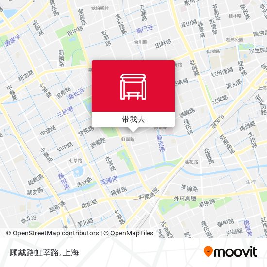 顾戴路虹莘路地图