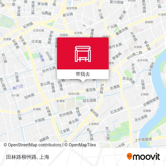田林路柳州路地图