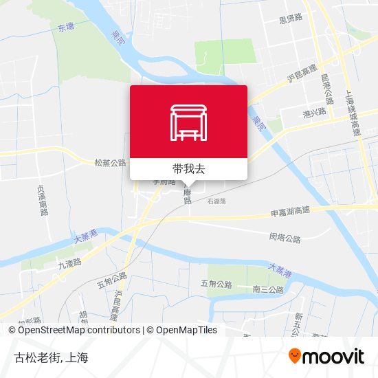 古松老街地图