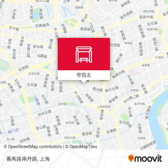 番禺路南丹路地图