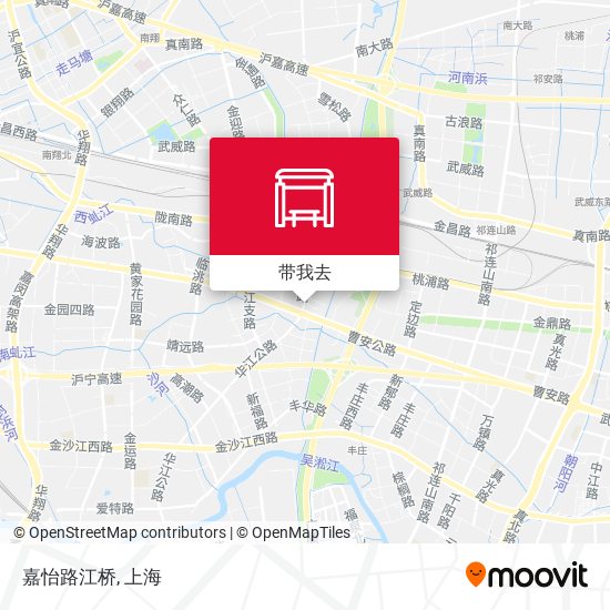 嘉怡路江桥地图