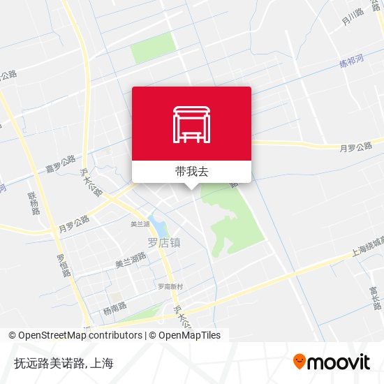 抚远路美诺路地图