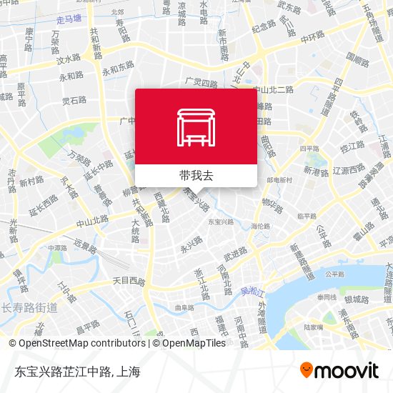 东宝兴路芷江中路地图