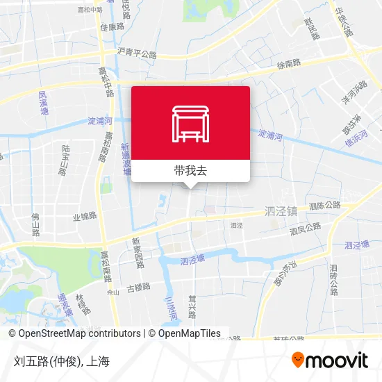 刘五路(仲俊)地图